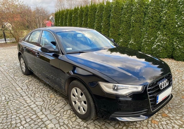 Audi A6 cena 61900 przebieg: 246000, rok produkcji 2014 z Wrocław małe 667